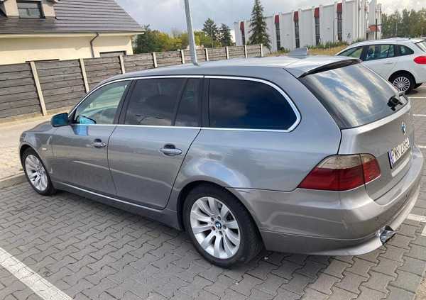 BMW Seria 5 cena 27900 przebieg: 340000, rok produkcji 2008 z Września małe 379